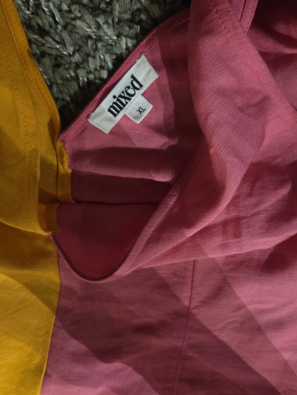 Mixed By Nasrin Color Block Jumpsuit - Picture 8 of 8